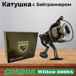 Катушка Condor Willow 5000A, 4 подшипн., байтранер запасная шпуля