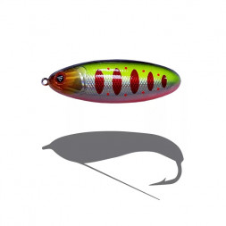 Блесна - незацепляйка SPRUT Bloody Woody Weedless Spoon 70S 15г/SGRTR3