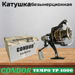 Катушка Condor TEMPO TP 4000, 6 подшипн., задний фрикцион