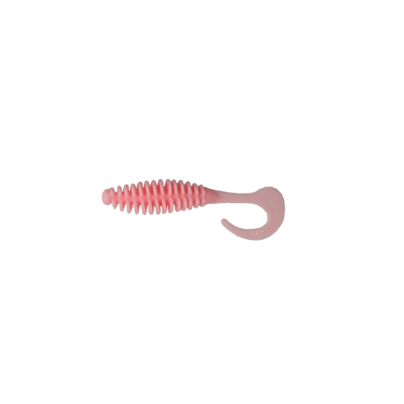 Мягкая приманка Brown Perch Turbik Розовый 65мм 1,5гр цвет 019 10 шт