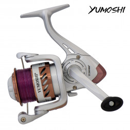 Катушка YUMOSHI YK-6000, 3 подшипника, передний фрикцион, с леской